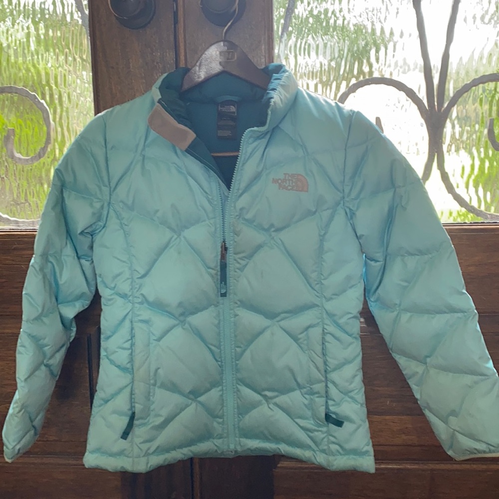 Girls North Face Puffer Jacket